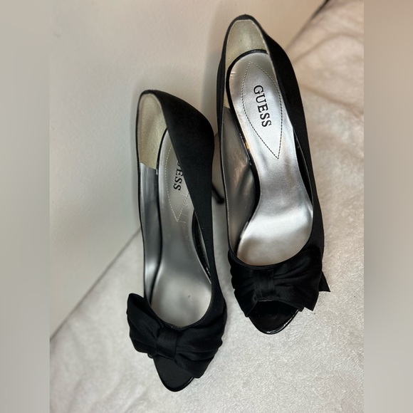 Guess black satin size 9.5 - Picture 1 of 9